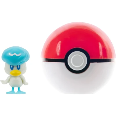 Abbildung von Pokémon Clip &#039;N&#039; Go Spielset Kwaks mit Pokéball