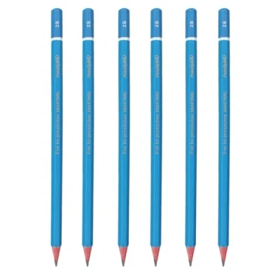 Abbildung von GZDAOXIA 6 Stück bleistifte 2B,bleistift,schreiblernbleistift,Bleistiften zum Zeichnen,Sketch Bleistift Set,Zeichenstifte Set,Skizzienstifte für Kunstler und Skizzieren Liebhaberin(2B)