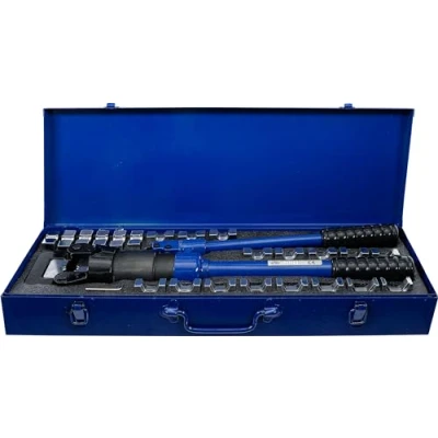 Abbildung von BGS Crimpzange, 13 tlg. Set, inkl. Pressbacken, hydraulisch