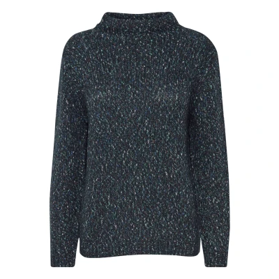 Abbildung von Fransa SPOT Strickpullover, Damen, Größe: Large, Outer space mix