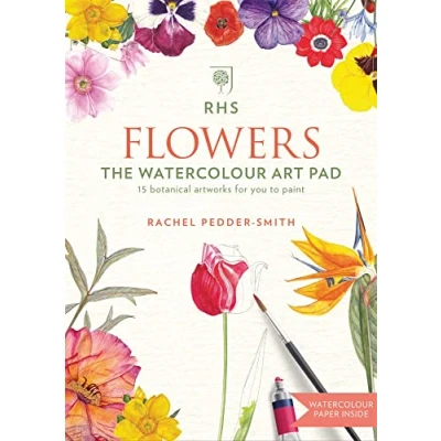 Abbildung von RHS Flowers The Watercolour Art Pad