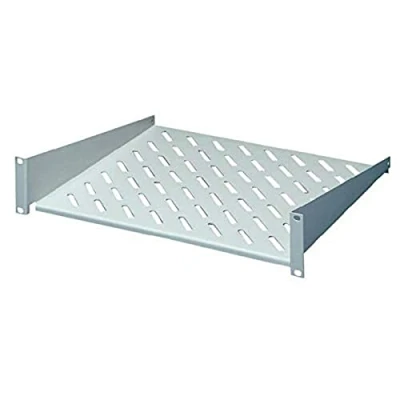 Abbildung von Rittal DK Geraeteboden BHT 482 6x2 HEx400 mm 25 kg statisch Festeinbau Fuer 19Z 48,26cm Systemlochung RAL 7035, 7119400