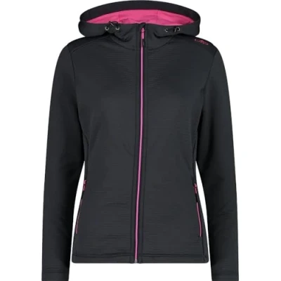 Abbildung von CMP Woman Jacket Fix Hood, Anthrazit Festival, 44