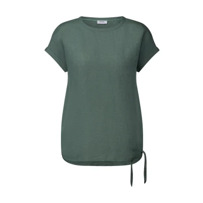 Abbildung von Cecil MIT Knoten Bluse, Damen, Größe: Small, Grün