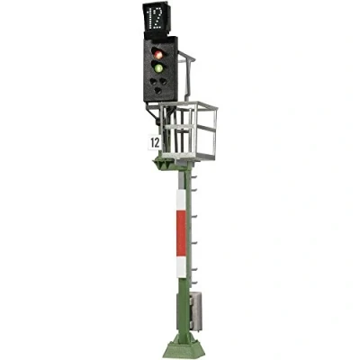 Abbildung von Viessmann 4042 H0 KS Lichtsignal als Einfahrsignal Hauptsignal Fertigmodell DB