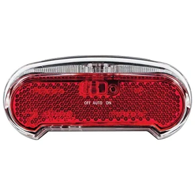 Abbildung von Gepäckträger Rücklicht AXA Riff Auto 50 80mm Mit Batterien (blister)