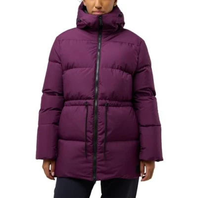 Abbildung von Jack Wolfskin Kirschallee Daunenmantel, Damen, Größe: XS, Berry jam