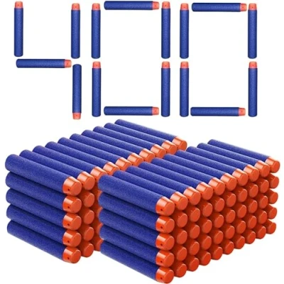 Abbildung von Airlab 400 Pfeile Darts für Nerf Zubehör, Bullets N Strike Elite Series, Blau
