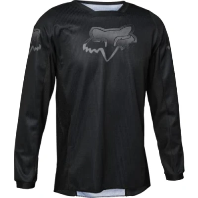 Abbildung von Fox Racing Yth Blackout Jersey Windbreaker Unisex Kinder, Schwarz, M