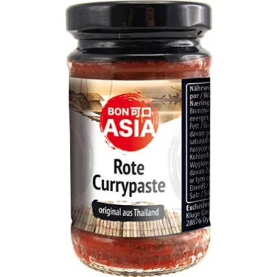 Abbildung von BONASIA Currypaste, rot, 114 g
