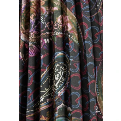 Abbildung von MADELEINE Maxirock Plisseerock mit Paisley Muster