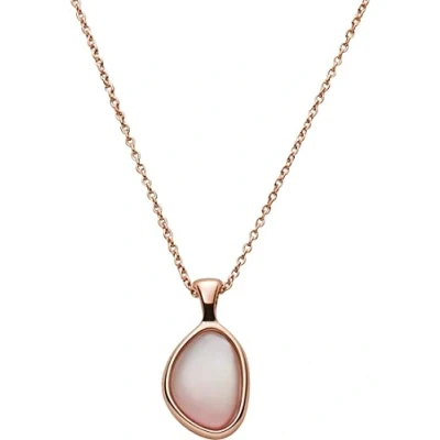 Abbildung von Skagen Agnethe Halskette Rose goldcoloured, Damen, Größe: One Size, gold coloured