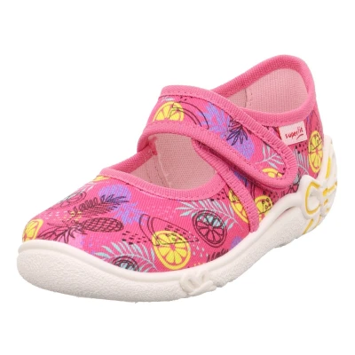 Abbildung von Superfit Belinda Hausschuh für Kinder, Größe: 29, Pink/mehrfarbig Schuhe