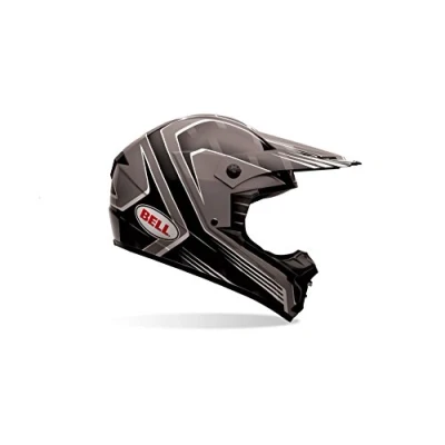 Abbildung von Bell Powersports SX 1 Motorradhelm, Mehrfarbig (Race Schwarz), S