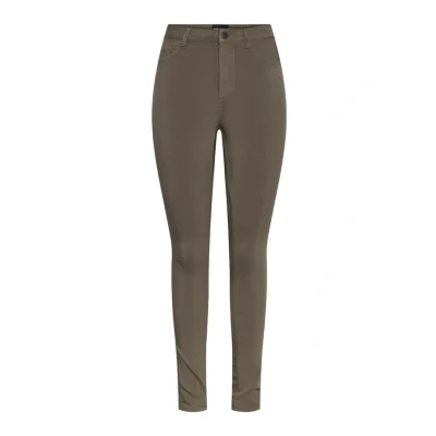 Abbildung von Pieces NOOS Jeans Skinny Fit, Damen, Größe: 34, Morel