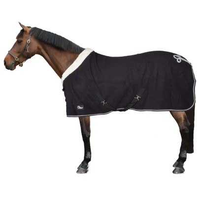 Abbildung von Harry&#039;s Horse Fleecedecken Champion Schwarz Unterlänge: 215 cm &amp; Rückenlänge: 165