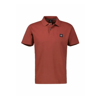 Abbildung von Lerros Herren, Regular FIT Poloshirt, Größe: Medium, Earth red