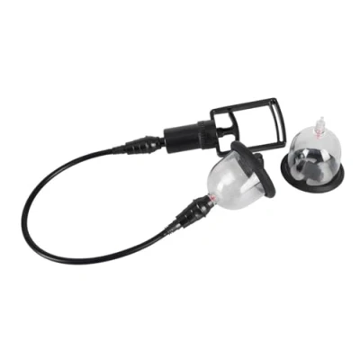 Abbildung von Nippelsauger „Vibrating Nipple Cups“ mit Vibration