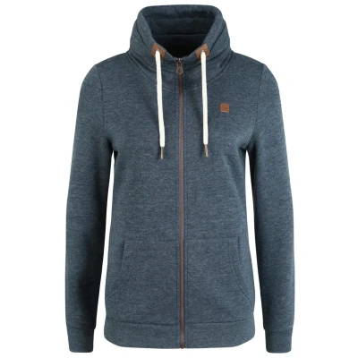 Abbildung von Oxmo Oxvicky Sweatjacke, Damen, Größe: Large, Ins bl mel