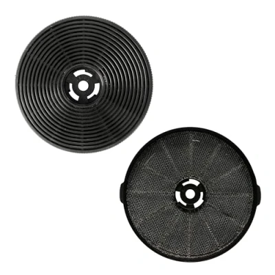 Abbildung von YUNA Kohlefilter KAF15, 2er Set, für Dunstabzugshaube KIM SH60A, Zubehör PKM S23 60ABPY, SH60A