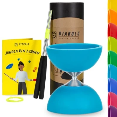 Abbildung von Diabolo Freizeitsport Spiel, Set Basic (türkis)