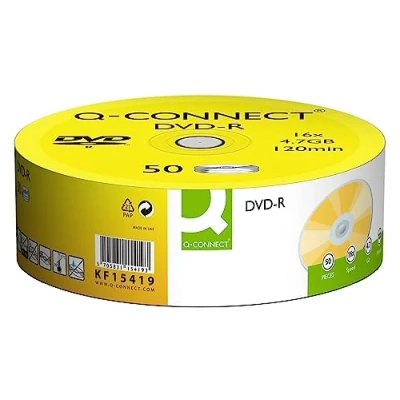 Abbildung von Q Connect DVD R Cakebox 50 Stück kf15419