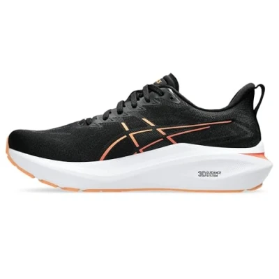Abbildung von Asics GT2000 13 Laufschuh Stabilität, Herren, Größe: 47, Black/faded orange Schuhe