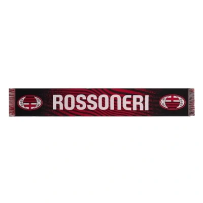 Abbildung von AC Milan Unisex Sciarpa Ufficiale Offizieller Jacquard Schal, rot/schwarz, Einheitsgröße