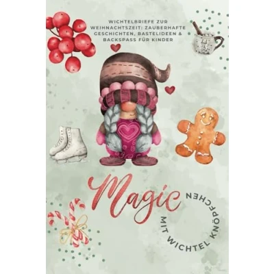Abbildung von Magie mit Wichtel Knöpfchen: Wichtelbriefe zur Weihnachtszeit: Zauberhafte Geschichten, Bastelideen &amp; Backspaß für Kinder (Die Magischen Wichtelabenteuer)