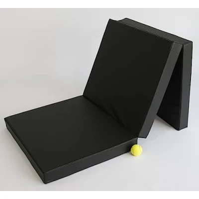 Abbildung von Turnmatte Klappbar 180 x 70 8 cm Weichbodenmatte Schwarz