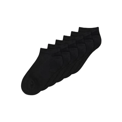 Abbildung von MELAWEAR Sneakersocken 6er Pack (DE/NL/SE/PL, Numerisch, 39, 42, Regular, Kurz, schwarz)