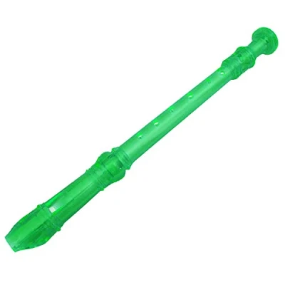 Abbildung von keepdrum RC002GR Blockflöte Sopran Neon Grün