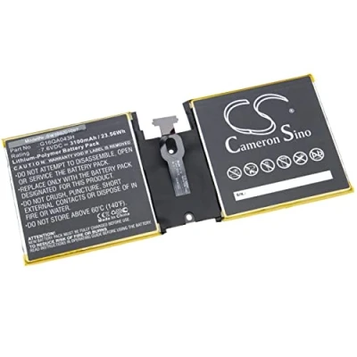 Abbildung von vhbw Akku kompatibel mit Microsoft Surface Go, Go 10, 1824, 4415Y Tablet Pad (3100mAh, 7,6V, Li Polymer)