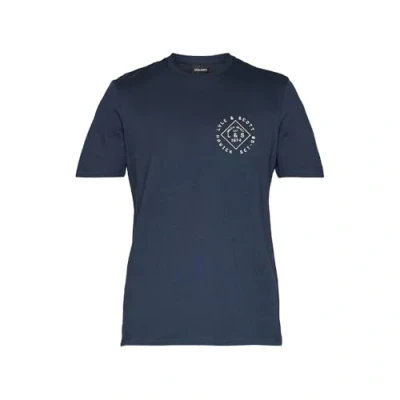 Abbildung von Lyle &amp; Scott Stamp Tshirt print, Herren, Größe: XL, Dark navy