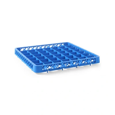 Abbildung von HENDI Spülkorb 50 x 4,5 cm 9 Fächer Polypropylen blau gastro für sektgläser weingläser, Gläserkorb