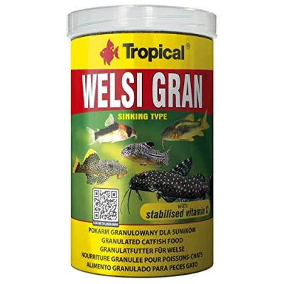 Abbildung von Tropical Welsi Gran Granulat für Bodenfressende Zierfische, 1er Pack (1 x 1 l)