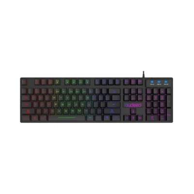 Abbildung von HAC24 Keyboard Beleuchtet Deutsches Layout Gaming Tastatur (RGB LED QWERTZ Schwarz USB)