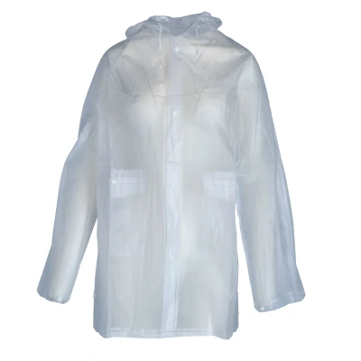 Abbildung von HKM Regenmantel transparent mit Seitenschlitz XL