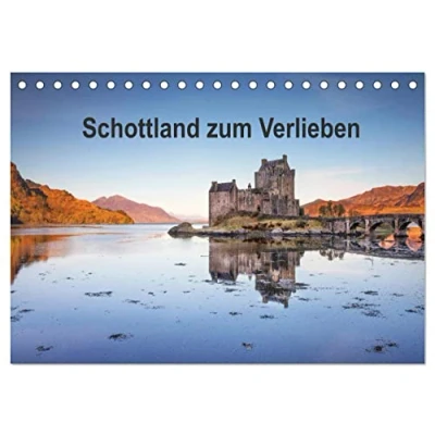 Abbildung von Schottland zum Verlieben (Tischkalender 2025 DIN A5 quer), CALVENDO Monatskalender