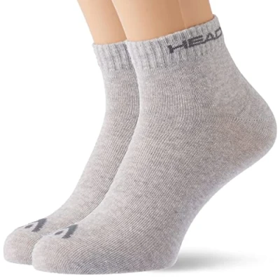 Abbildung von Head Unisex PACK OF 9 Sportsocken, Größe: 35 38, Grau schwarz