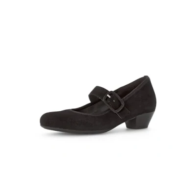 Abbildung von Gabor Comfort Spangen Pumps, Damen, Größe: 40, Schwarz Schuhe