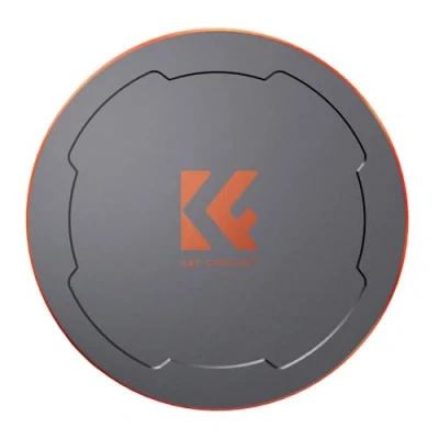Abbildung von K&amp;F Concept 2 in 1 Magnetic Metall Objektivdeckel mit Gewinde 86mm,Kompatibel Objektiven und Magnetischen Filtern