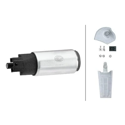 Abbildung von HELLA 8TF 358 304 111 Kraftstoffpumpe elektrisch mit Zubehör, ohne Dichtung Filter MAZDA: 626 V Hatchback, HYUNDAI: ACCENT 1