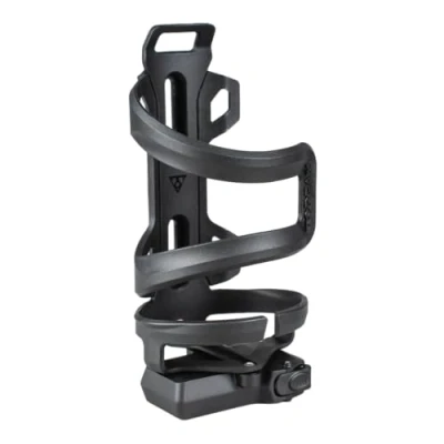 Abbildung von Topeak Dualside Wasserflaschenhalter Pro mit Toolbox und Nano 11 Funktion Multi Tool, Schwarz