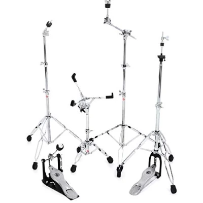 Abbildung von Gibraltar Hardware Pack 5700PK, Snare Ständer, Hi Hat Galgenbeckenständer, gerader Beckenständer, Single Pedal