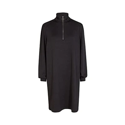 Abbildung von SOYACONCEPT Damen Sc Banu 52 Highneck Sweat Tunic Kleid, Schwarz, 36
