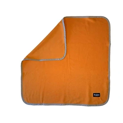 Abbildung von The Buppa Brand Decke Double Fleece Orange, orange