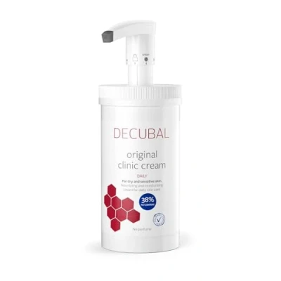 Abbildung von Decubal Original Clinic Creme Intensive Feuchtigkeitscreme für trockene, sehr trockene und empfindliche Haut Bis zu 72 Stunden Feuchtigkeitspflege 475 g
