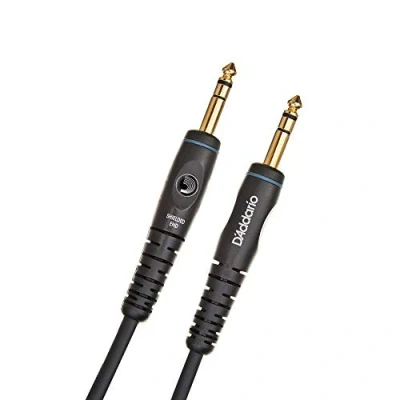Abbildung von Planet Waves PW GS 10 Custom Series Cables Instrumentenkabel 3m (10 Fuß) schwarz