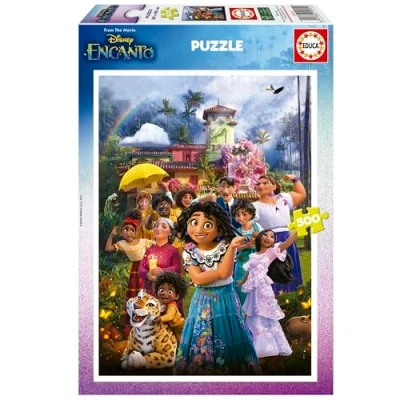 Abbildung von Educa Puzzle 500 Teile für Erwachsene Disney Encanto, und Kinder ab 11 Jahren, Kinderpuzzle (19572)